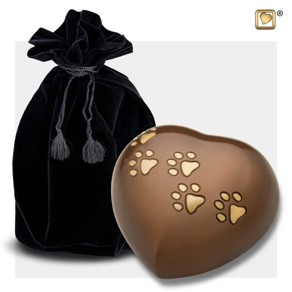Heart Pet Multiple Paws - Bronze - Afbeelding 4